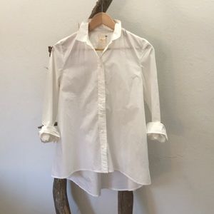 Levis White Drop Tail Woven